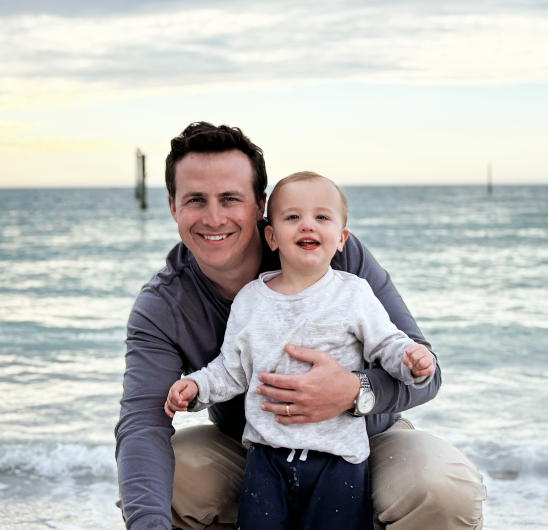 Dental overhead light in treatment room.